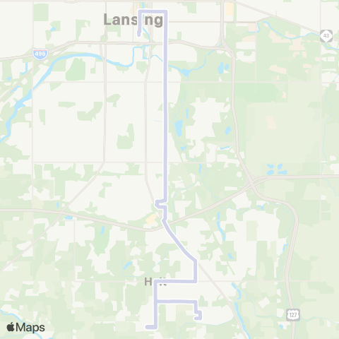 CATA Pennsylvania - Holt map