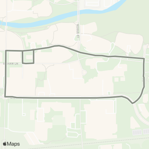 CATA East Neighborhood map