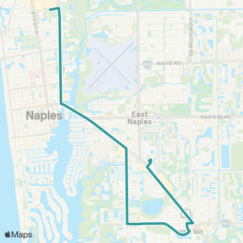 CAT Bayshore - Coastland Mall map