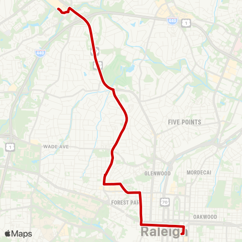 GORaleigh Oberlin map