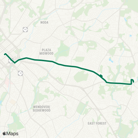 CATS Central Avenue map