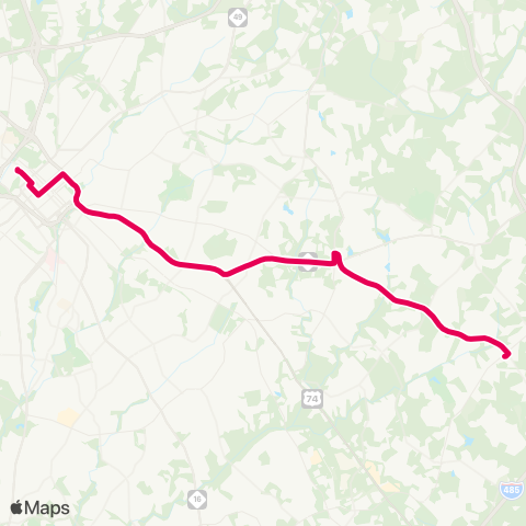 CATS Lawyers Road Express map