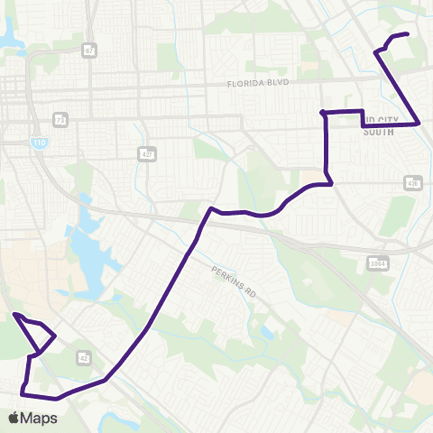 CATS Tigerland map