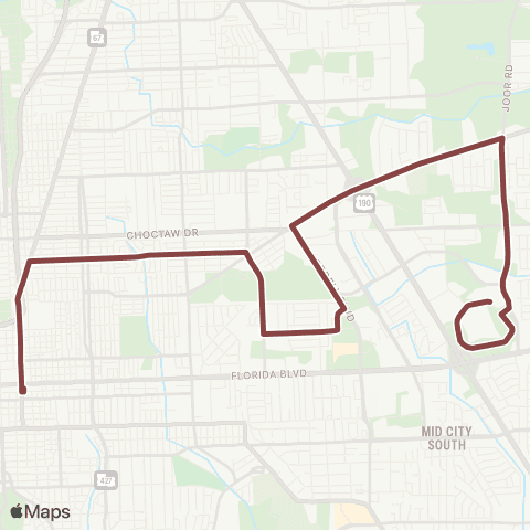 CATS Fairfields map