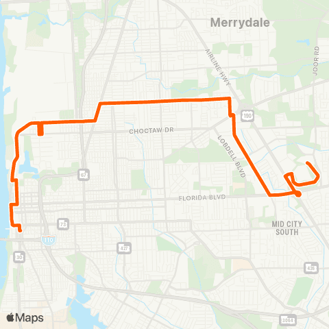 CATS Winbourne map