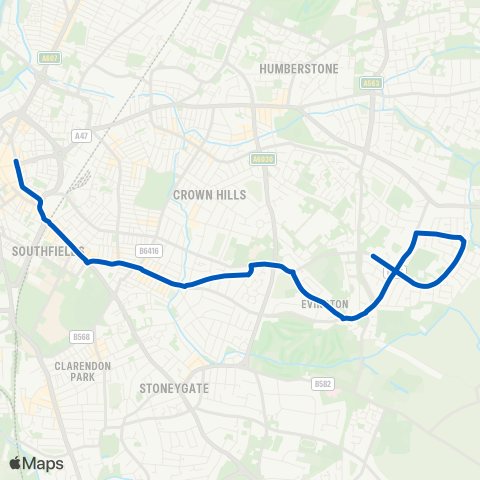 Centrebus  map