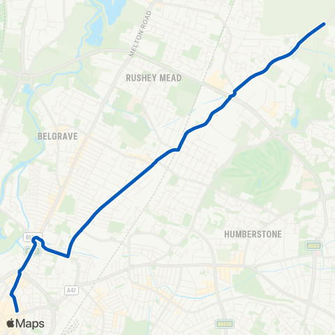 Centrebus  map