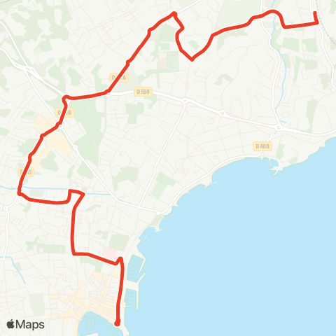 Ciotabus Office de Tourisme - Gare la Ciotat-Ceyreste map