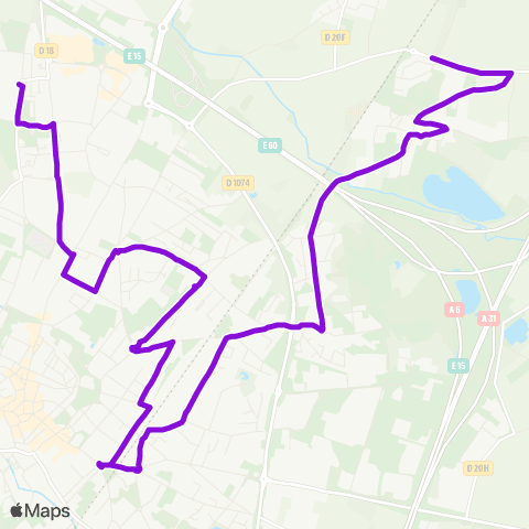 Côte&Bus Gentilhommière - Collège Monge map