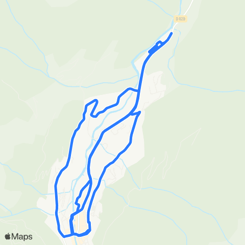 CityCab Cauterets Docteur Domer / Mamelon Vert map