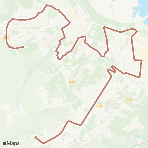 Cap Cotentin Parking de l'Agora - Digard map