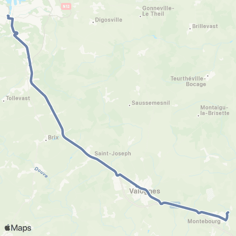 Cap Cotentin - Scolaires Cherbourg en Cotentin - Montebourg map