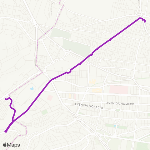 Corredores Concesionados CETRAM Tacuba - Especialidades Médicas map