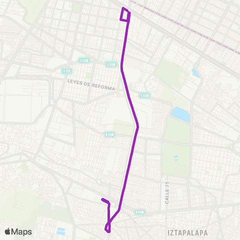 Corredores Concesionados Canal de San Juan - Constitución map