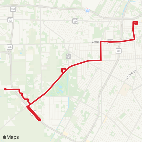 CCRTA Morgan / Port map