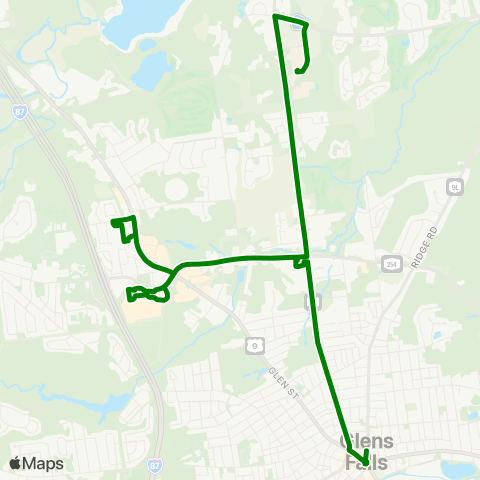 CDTA Bay / College map