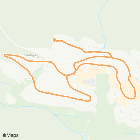 Navettes Cœur de Tarentaise Navette Coeur de Val Thorens map