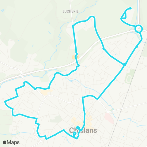 Chall'en Bus La Rive map