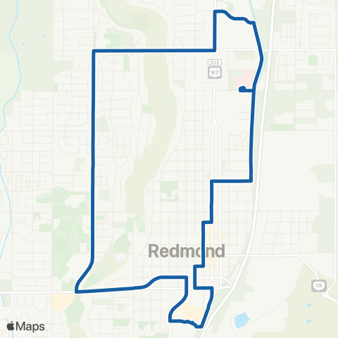 Cascades East Transit Northwest map