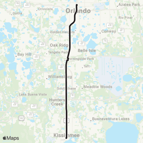 LYNX FastLink 441 map