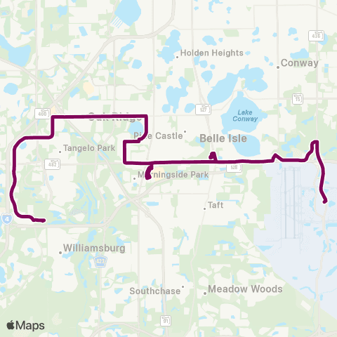 LYNX Intl Dr / Orlando Intl Airport map