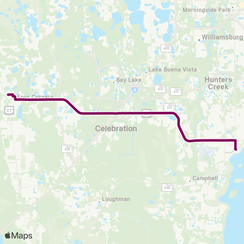 LYNX W. U. S. 192 / Four Corners map