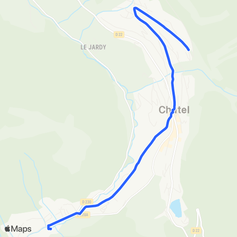 Châtel Bus Après-Ski 2 map