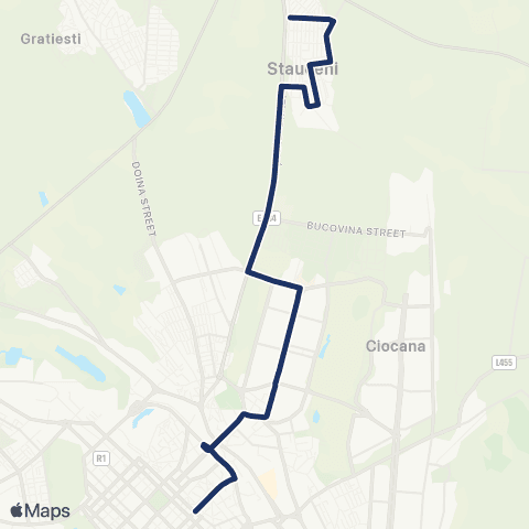 RTEC Bd. C.Negruzzi - Sat. Bubuieci map