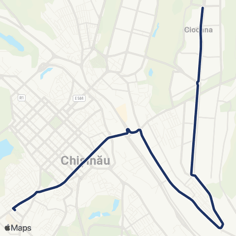 RTEC Bd. Mircea Cel Bătrân - Str. V.Dokuceaev map