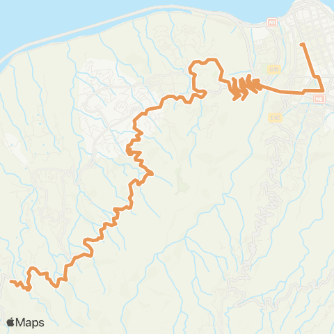 Citalis Ruisseau Blanc<>Hôtel de ville de St Denis map