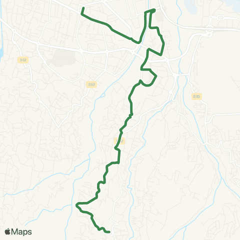 Citalis Bois Rouge<>Station Chaudron map