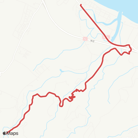 Citalis Bassin Rond<>Hôtel de ville de Ste Suzanne map