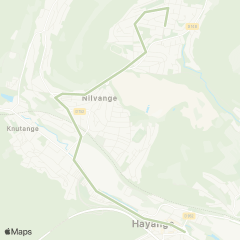 TeMo'B (Citéline) Nilvange Aristide Briand <-> Konacker Collège map