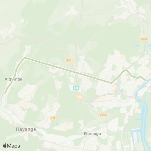 TeMo'B (Citéline) Algrange - Thionville Foch map