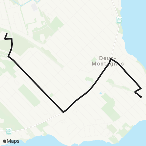 exo Laurentides Gare Deux-Montagnes - Grand-Moulin map