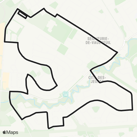 exo La Presqu'Île Terminus Vaudreuil - Ouimet - Floralies map