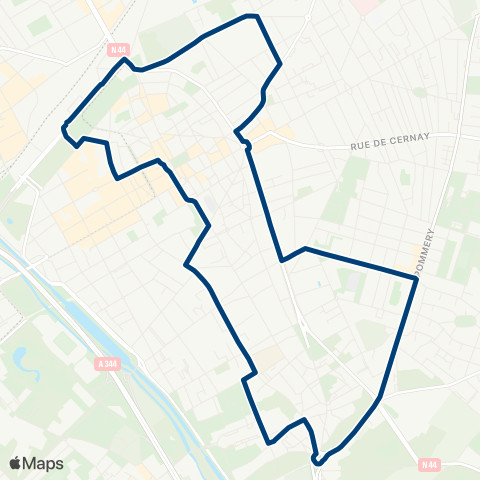 Grand Reims Mobilités Gare Centre <> Cathédrale / Saint Rémi map