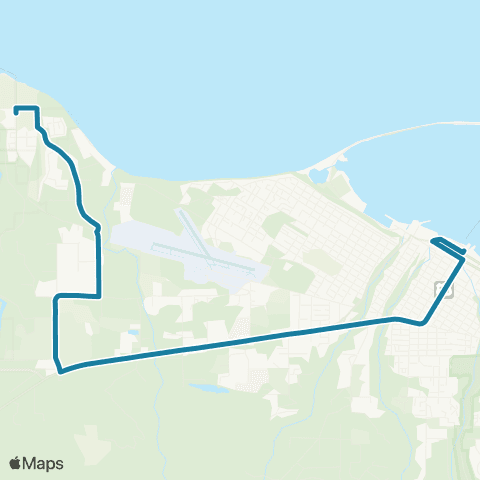 Clallam Transit Lower Elwha Pilot map