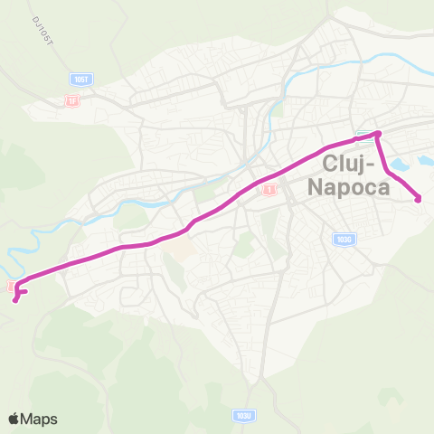 CTP Cluj Str. Unirii - Vivo Center map