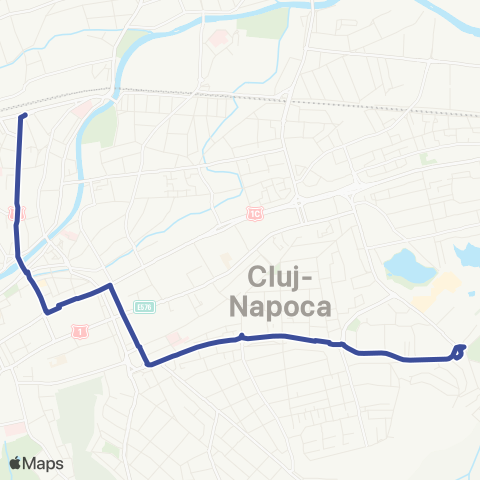 CTP Cluj Str. Unirii - P-ta Garii map