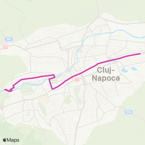 CTP Cluj Cart. Grigorescu - Str. Aurel Vlaicu map