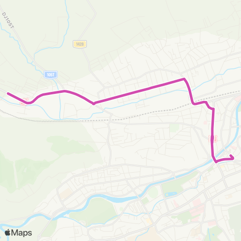 CTP Cluj P-ta M. Viteazul - Calea Baciului map
