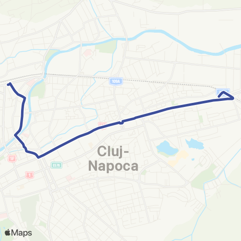 CTP Cluj Str. Aurel Vlaicu - P-ta Garii map