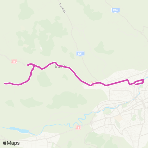 CTP Cluj P-ta Garii - Baciu / Suceagu map