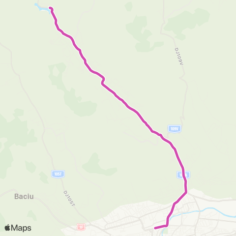 CTP Cluj Cluj-Napoca - Chinteni Lac map