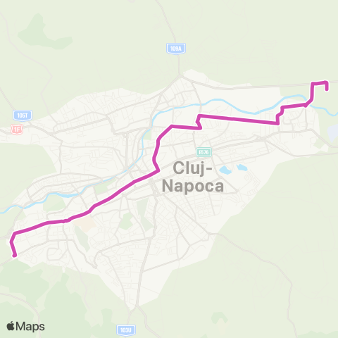 CTP Cluj Bucium - EMERSON map