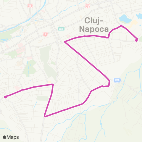 CTP Cluj Zorilor - Unirii map