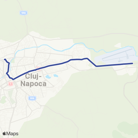 CTP Cluj P-ta Garii - Traian Vuia map