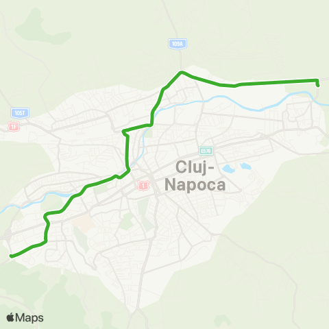 CTP Cluj Str. Bucium - DEPOU map