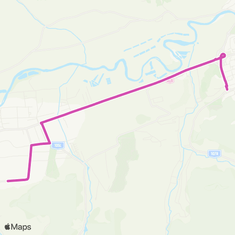 CTP Cluj Bucium - Ferma Floresti map